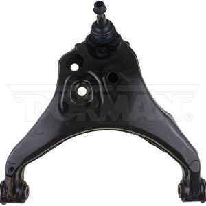 Dorman Control Arm, OE Solutions ™, Non Adjustable, Black, Steel, With Ball Joint/ Bushings/ Mounting Hardware, Single – 527-035