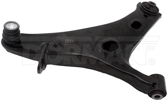 Dorman Control Arm, OE Solutions™, Non Adjustable, Black, Steel, With Ball Joint/ Bushings/ Mounting Hardware, Single – 527-088