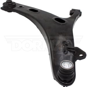 Dorman Control Arm, OE Solutions™, Non Adjustable, Black, Steel, With Ball Joint/ Bushings/ Mounting Hardware, Single – 527-088