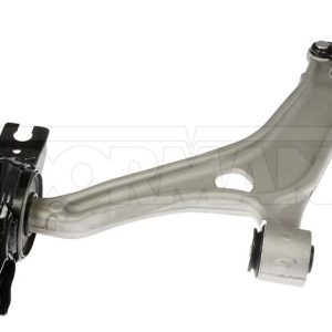 Dorman Control Arm, OE Solutions™, Non Adjustable, Silver, Aluminum, With Ball Joint Assembly and Nut, Single – 527-141