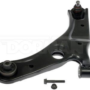 Dorman Control Arm, OE Solutions ™, Non Adjustable, Black, Steel, With Ball Joint/ Bolt/ Bushing/ Nut, Single – 527-439