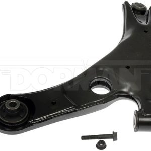 Dorman Control Arm, OE Solutions™, Non Adjustable, Black, Steel, With Ball Joint/ Bolt/ Bushing/ Nut, Single – 527-440