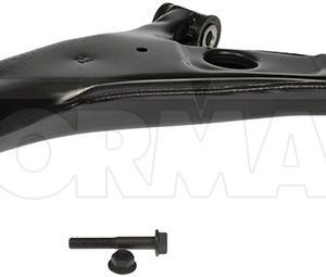 Dorman Control Arm, OE Solutions™, Non Adjustable, Black, Steel, With Ball Joint/ Bolt/ Bushing/ Nut, Single – 527-440