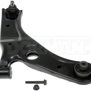 Dorman Control Arm, OE Solutions™, Non Adjustable, Black, Steel, With Ball Joint/ Bolt/ Bushing/ Nut, Single – 527-440