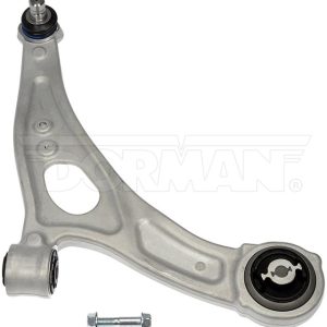 Dorman Control Arm, OE Solutions ™, Non-Adjustable, Black, Steel, With Ball Joint/ Bolt/ Nut, Single – 527-456