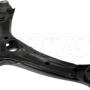 Dorman Control Arm, OE Solutions ™, Non Adjustable, Black, Steel, With Ball Joint/ Bushing/ Castel Nut/ Cotter Pin, Single – 527-505