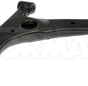 Dorman Control Arm, OE Solutions ™, Non Adjustable, Black, Steel, With Ball Joint/ Bushing/ Castel Nut/ Cotter Pin, Single – 527-505