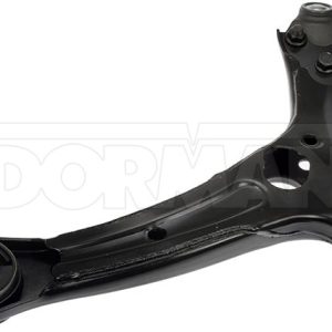Dorman Control Arm, OE Solutions ™, Non Adjustable, Black, Steel, With Ball Joint/ Bushing/ Castel Nut/ Cotter Pin, Single – 527-506
