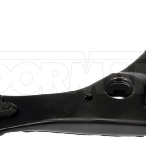 Dorman Control Arm, OE Solutions ™, Non Adjustable, Black, Steel, With Ball Joint/ Bushing/ Castel Nut/ Cotter Pin, Single – 527-506