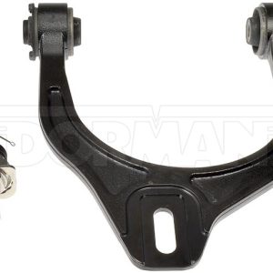 Dorman Control Arm, OE Solutions™, Adjustable, Black, Steel, With 1 Ball Joint/ 1 Castle Nut/ 1 Cotter Pin – 528-102