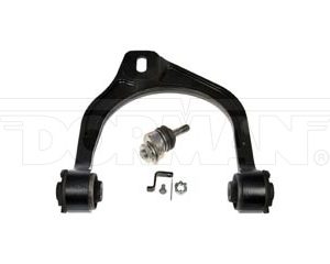 Dorman Control Arm, OE Solutions ™, Tubular, Non Adjustable, Black, Steel, With Ball Joint/ Nut/ Bushing, Single – 528-104