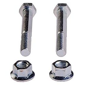 Dorman Alignment Cam Bolt Kit, OE Solutions™, Camber Adjustment – Allows – 1.5 Degrees to + 1.5 Degrees of Adjustment, Silver – 533-117