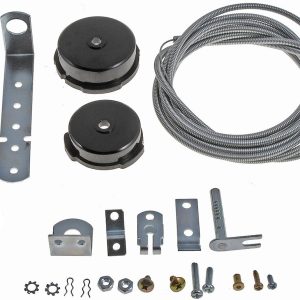 Dorman Carburetor Choke Conversion Kit, Electric to Manual, Universal, With 1 Hardware Package/ 2 Thermostat Cap/ 9 Foot Length Control Cable – 55104