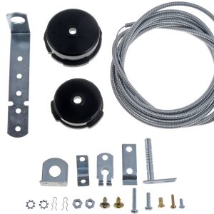 Dorman Carburetor Choke Conversion Kit, Electric to Manual, Universal, With 1 Hardware Package/ 2 Thermostat Cap/ 9 Foot Length Control Cable – 55104