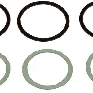 Dorman Carburetor Fuel Inlet Gasket, 0.791 Inch/ 0.875 Inch Inside Diameter, Nylon and Steel, Assortment of 10 – 55143