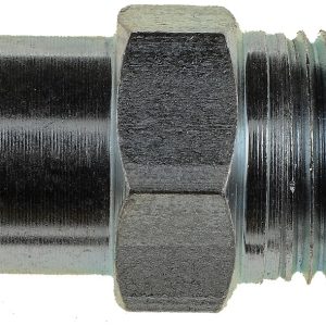 Dorman Heater Hose Fitting, Straight Connector, 5/8 Inch Hose Barb, 3/8-18 NPT, 1-1/2 Inch Length, Natural, Silver, Steel – 56152