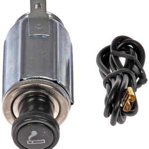 Dorman Cigarette Lighter, Short Knob, Black – 56411