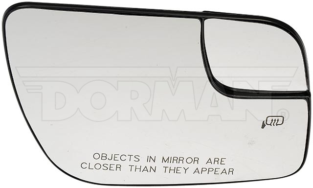 Dorman Exterior Mirror Glass, 134 Millimeter Length, Electric, Non-Foldaway, With Heated Glass, Without Turn Signal, Single – 57085