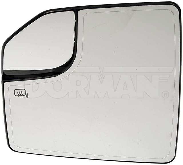 Dorman Exterior Mirror Glass, Power, Non-Foldaway, Heated Glass, Without Turn Signal, Single – 57090