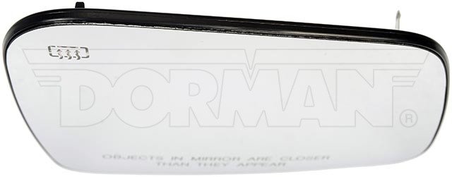 Dorman Exterior Mirror Glass, Power, Foldaway Mirror, With Heated Glass, Without Turn Signal, Single – 57095