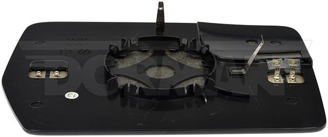 Dorman Exterior Mirror Glass, Integrated Spotter Mirror, Power, Non-Foldaway, Heated Glass, Without Turn Signal, Single – 57105