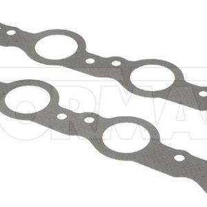 Dorman Exhaust Manifold Gasket, Complete Engine Repair, Fits Both Cylinder Banks, Steel/ Composite Graphite, Round Port, Set of 2 – 57175