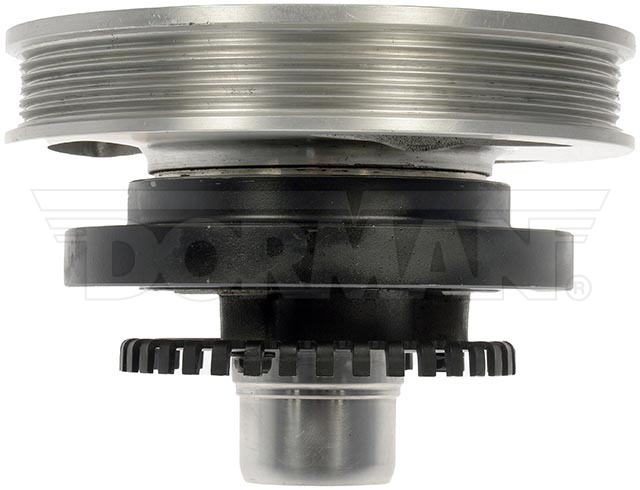 Dorman Harmonic Balancer, OE Solutions™, 6-1/2 Inch Inside Diameter/ 1.9 Inch Inside Diameter, Black/ Silver, Iron – 594-579