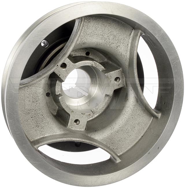 Dorman Harmonic Balancer, OE Solutions™, 6-1/2 Inch Inside Diameter/ 1.9 Inch Inside Diameter, Black/ Silver, Iron – 594-579