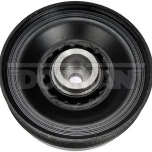 Dorman Harmonic Balancer, OE Solutions™, 37.45 Millimeter Inside Diameter/ 136 Millimeter Outside Diameter, 6 Groove, Serpentine Drive Belt – 594-754