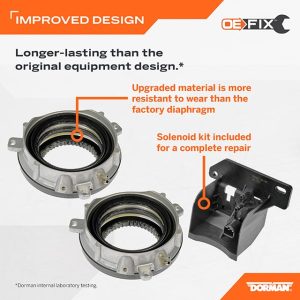Dorman Four Wheel Drive Axle Actuator Housing, OE Solutions ™, 2 Male Blade Terminal – 600-305