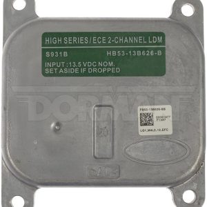 Dorman HID Lighting Ballast, OE Solutions™, Female Multi-Pin Connector, 16 Pin Terminal, Cast Aluminum/ Plastic, Water Resistant, Bolt-On – 601-919