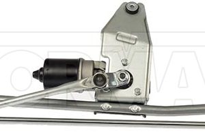 Dorman Windshield Wiper Linkage, OE Solutions™, With Motor, Belt, Multi Piece Configuration, 730 Millimeter Length, Clockwise Rotation – 602-517AS