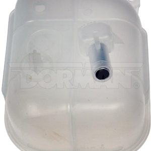 Dorman Coolant Reservoir, OE Solutions™, 1.1 Liter Capacity, White, Plastic, With Mounting Bracket and Black Spring Loaded Twist Cap – 603-378