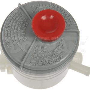 Dorman Power Steering Reservoir, OE Solutions ™, Matte White, Plastic, With Gray Cap, Single – 603-710