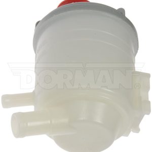 Dorman Power Steering Reservoir, OE Solutions ™, Matte White, Plastic, With Gray Cap, Single – 603-710