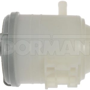 Dorman Power Steering Reservoir, OE Solutions ™, Matte White, Plastic, With Gray Cap, Single – 603-710