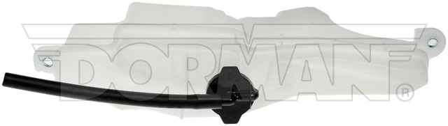Dorman Coolant Reservoir, OE Solutions ™, 700 Milliliters Capacity, Clear Plastic, With Mounting Bracket and Black Flip Top Cap – 603-781
