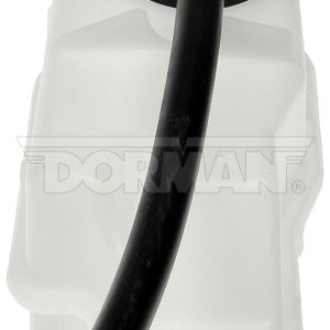 Dorman Coolant Reservoir, OE Solutions ™, 700 Milliliters Capacity, Clear Plastic, With Mounting Bracket and Black Flip Top Cap – 603-781