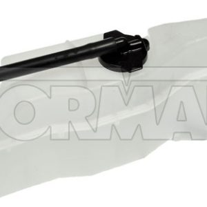 Dorman Coolant Reservoir, OE Solutions ™, 700 Milliliters Capacity, Clear Plastic, With Mounting Bracket and Black Flip Top Cap – 603-781