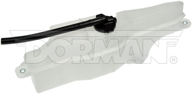 Dorman Coolant Reservoir, OE Solutions ™, 700 Milliliters Capacity, Clear Plastic, With Mounting Bracket and Black Flip Top Cap – 603-781