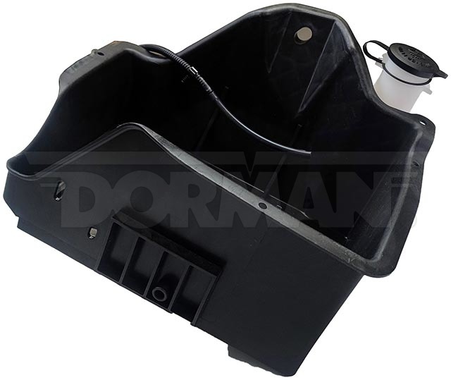 Dorman Windshield Washer Reservoir, OE Solutions ™, 5.5 Liter Capacity, Plastic, With Cap/ Overflow Tube/ Pump/ Motor – 603-862