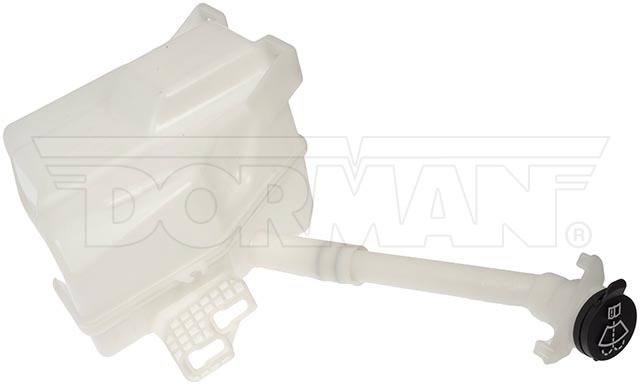 Dorman Windshield Washer Reservoir, OE Solutions ™, 3.7 Liter Capacity, Plastic, With Cap/ Filler Tube – 603-881