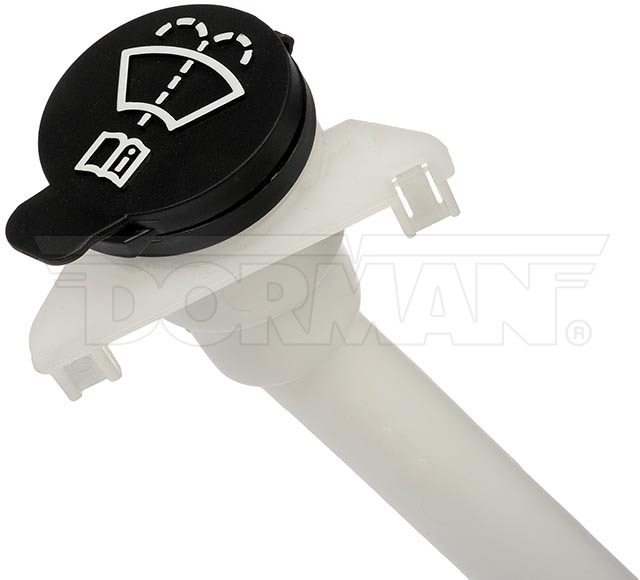 Dorman Windshield Washer Reservoir, OE Solutions ™, 3.7 Liter Capacity, Plastic, With Cap/ Filler Tube – 603-881