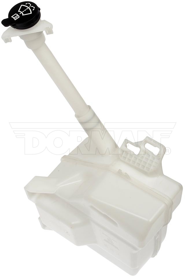 Dorman Windshield Washer Reservoir, OE Solutions ™, 3.7 Liter Capacity, Plastic, With Cap/ Filler Tube – 603-881