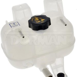 Dorman Coolant Reservoir, OE Solutions™, 3.6 Liter Capacity, Plastic, White, With Cap – 603-888