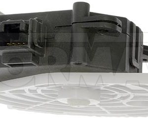 Dorman Blend Door Actuator, OE Solutions ™, Black, Plastic, With Actuator Arm, Boxed – 604-338
