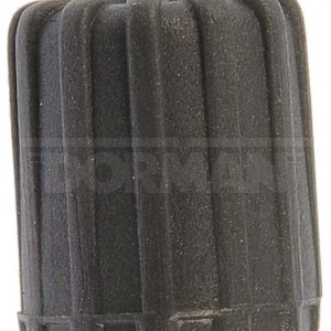 Dorman Valve Stem Cap, OE Solutions™, Serrated Cap, Gray, Plastic, Set of 50 – 609-130