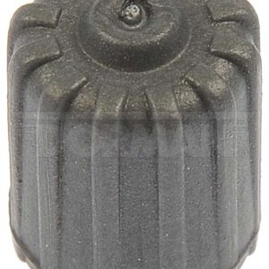 Dorman Valve Stem Cap, OE Solutions™, Serrated Cap, Gray, Plastic, Set of 50 – 609-130