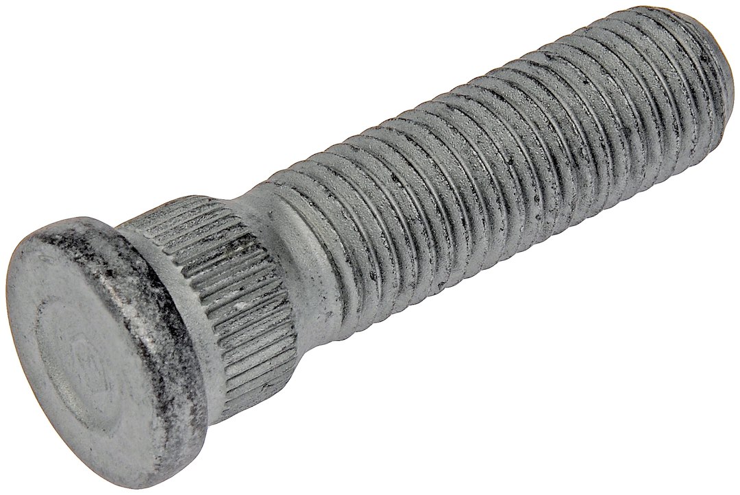 Dorman Wheel Stud, Autograde™, 0.568 Inch Knurl Diameter, Boxed, M12-1.50 Thread Size, Right Hand Thread, Serrated, Set of 10 – 610-547