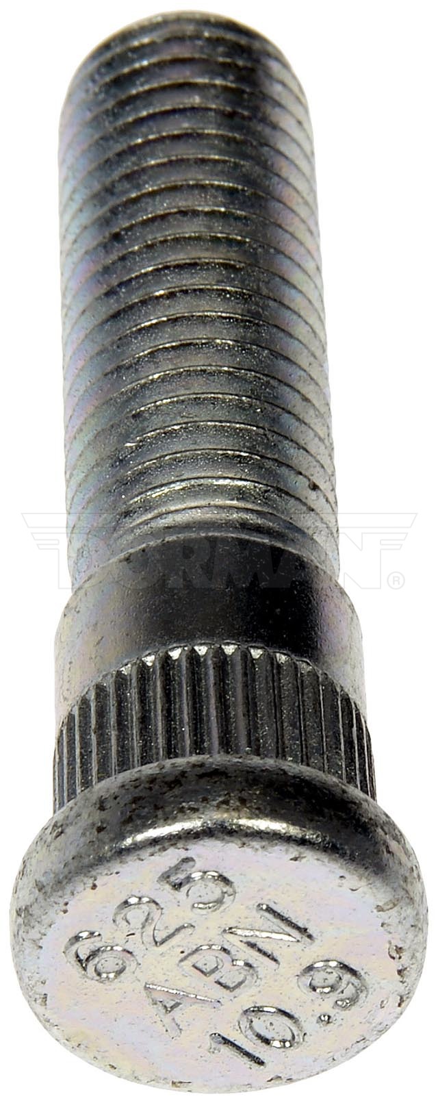 Dorman Wheel Stud, Autograde ™, Serrated Stud, 2 Inch-14 Thread Size, Boxed, Set of 10 – 610-625